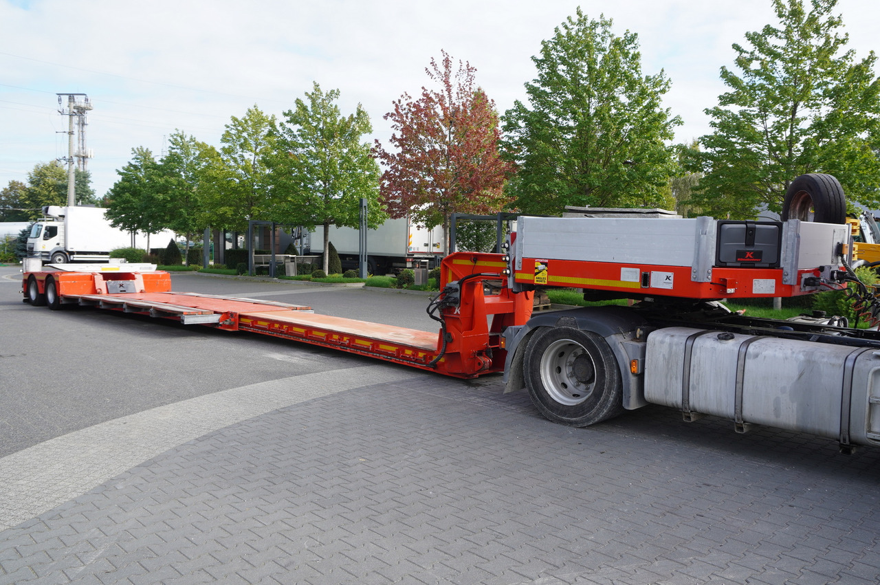 KÄSSBOHRER LB2 TIEF-BETT low loader semi-trailer / 16.5 m / Extendable semi-trailer / steered axles / 2 units - Žemo profilio platforma puspriekabė: foto 2 KÄSSBOHRER LB2 TIEF-BETT low loader semi-trailer / 16.5 m / Extendable semi-trailer / steered axles / 2 units - Žemo profilio platforma puspriekabė: foto 2