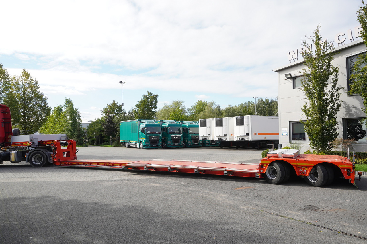 KÄSSBOHRER LB2 TIEF-BETT low loader semi-trailer / 16.5 m / Extendable semi-trailer / steered axles / 2 units - Žemo profilio platforma puspriekabė: foto 5 KÄSSBOHRER LB2 TIEF-BETT low loader semi-trailer / 16.5 m / Extendable semi-trailer / steered axles / 2 units - Žemo profilio platforma puspriekabė: foto 5