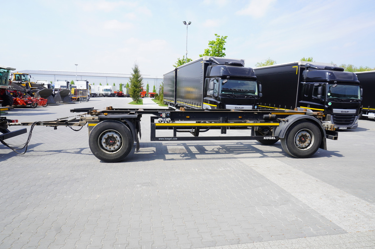 KOGEL AWE 18, two-axle, BDF, 7.5m chassis , air suspension, SAF axles - Važiuoklės priekaba: foto 3 KOGEL AWE 18, two-axle, BDF, 7.5m chassis , air suspension, SAF axles - Važiuoklės priekaba: foto 3