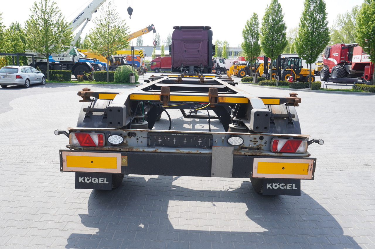 KOGEL AWE 18, two-axle, BDF, 7.5m chassis , air suspension, SAF axles - Važiuoklės priekaba: foto 5 KOGEL AWE 18, two-axle, BDF, 7.5m chassis , air suspension, SAF axles - Važiuoklės priekaba: foto 5