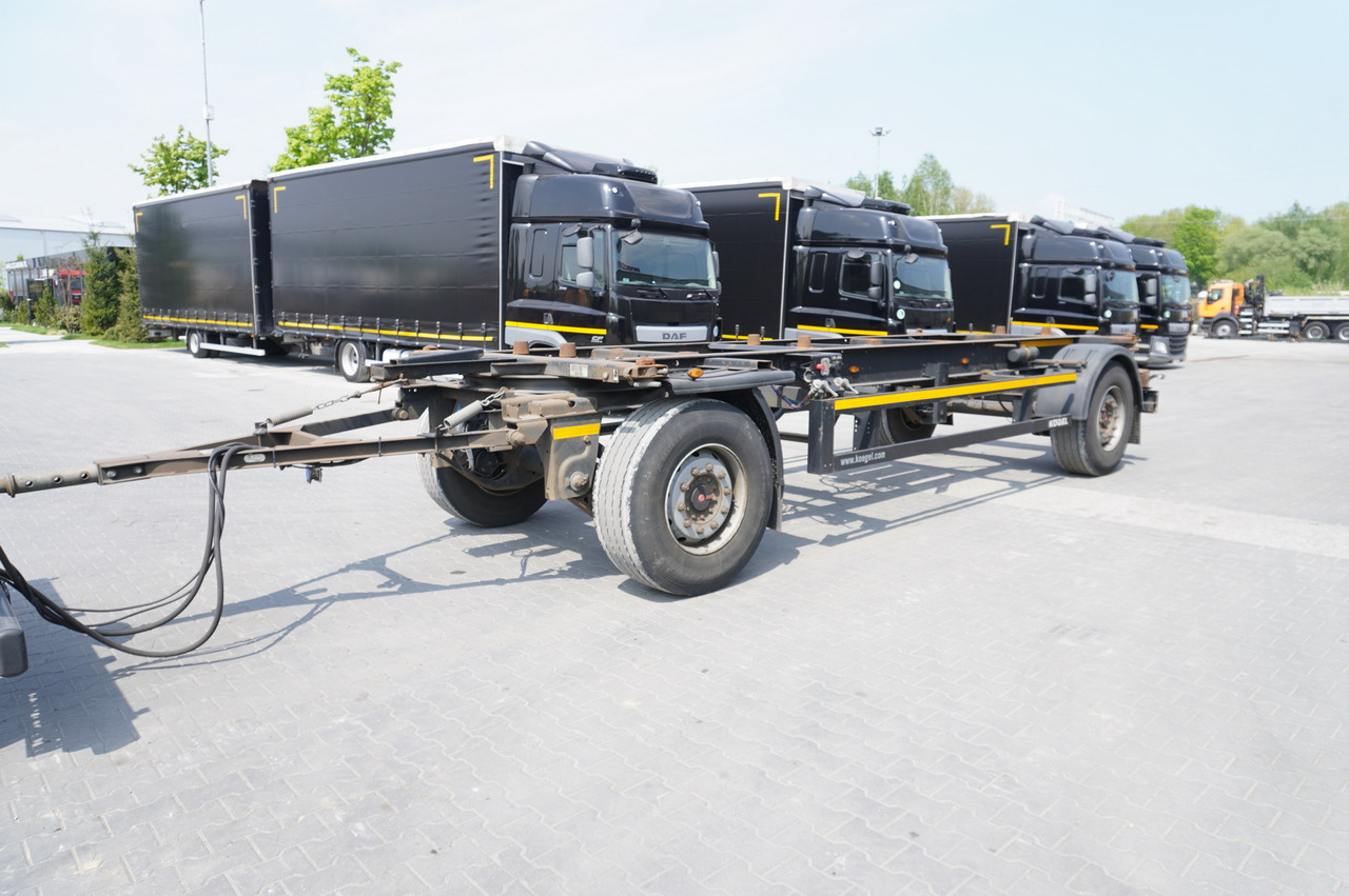 KOGEL AWE 18, two-axle, BDF, 7.5m chassis , air suspension, SAF axles - Važiuoklės priekaba: foto 2 KOGEL AWE 18, two-axle, BDF, 7.5m chassis , air suspension, SAF axles - Važiuoklės priekaba: foto 2