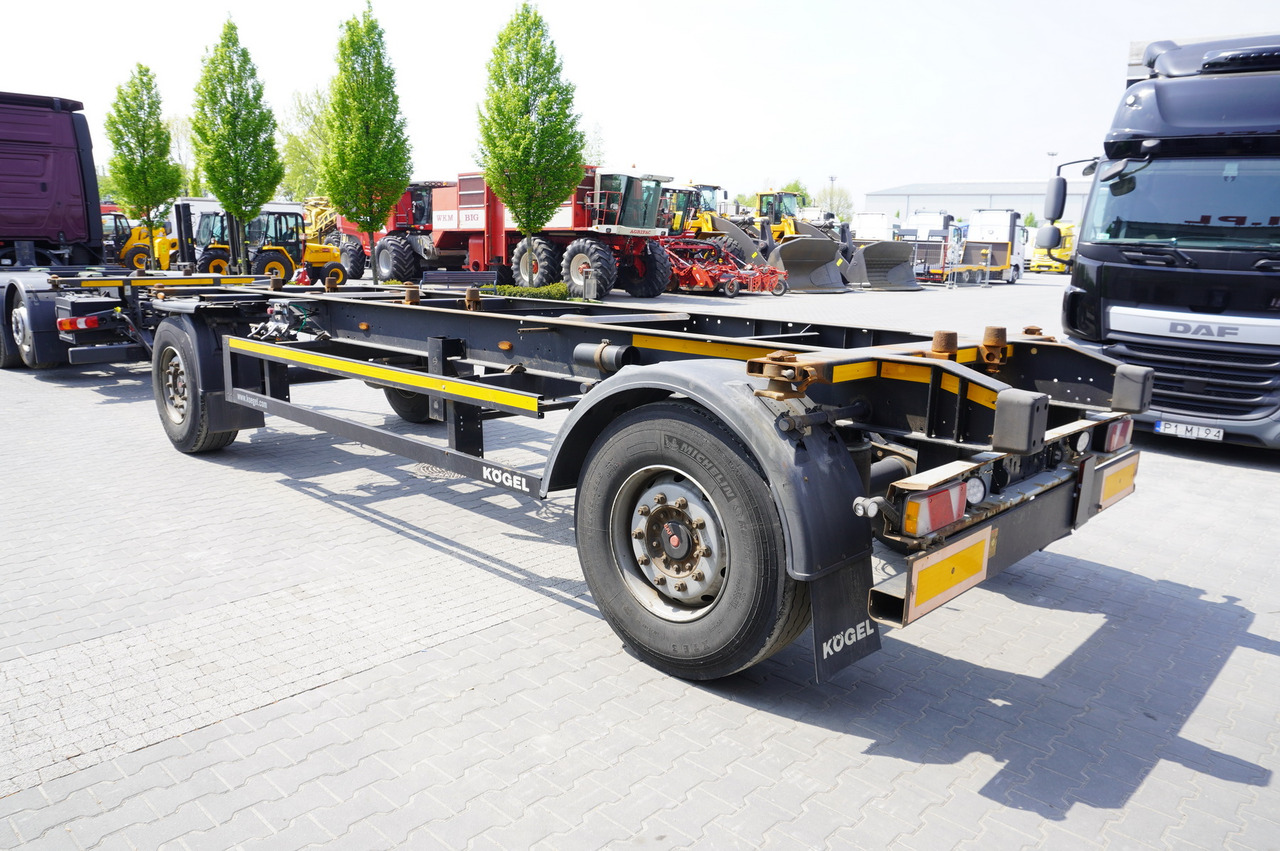 KOGEL AWE 18, two-axle, BDF, 7.5m chassis , air suspension, SAF axles - Važiuoklės priekaba: foto 4 KOGEL AWE 18, two-axle, BDF, 7.5m chassis , air suspension, SAF axles - Važiuoklės priekaba: foto 4