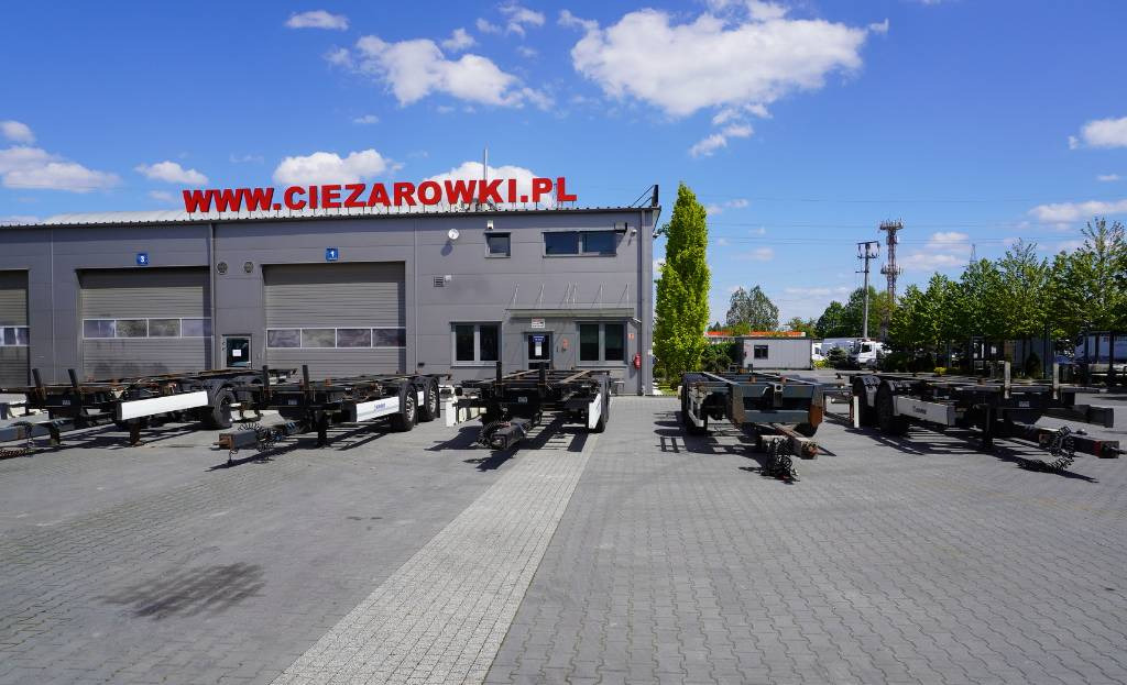 KRONE Trailer Krone BDF / 18 t - Konteineris-vežimus/ Sukeisti kūną priekaba: foto 3 KRONE Trailer Krone BDF / 18 t - Konteineris-vežimus/ Sukeisti kūną priekaba: foto 3