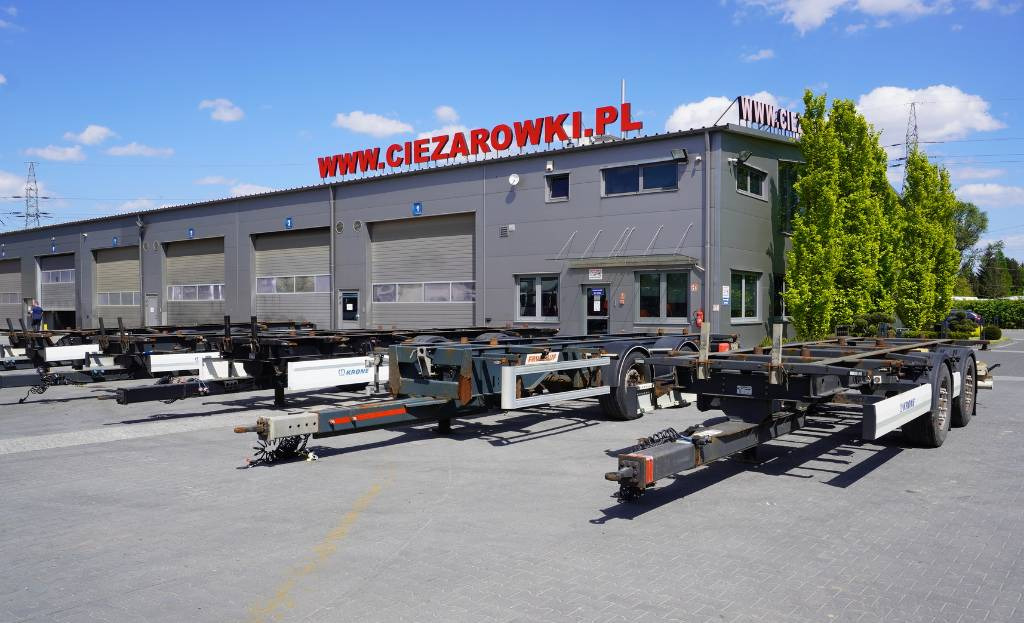 KRONE Trailer Krone BDF / 18 t - Konteineris-vežimus/ Sukeisti kūną priekaba: foto 2 KRONE Trailer Krone BDF / 18 t - Konteineris-vežimus/ Sukeisti kūną priekaba: foto 2