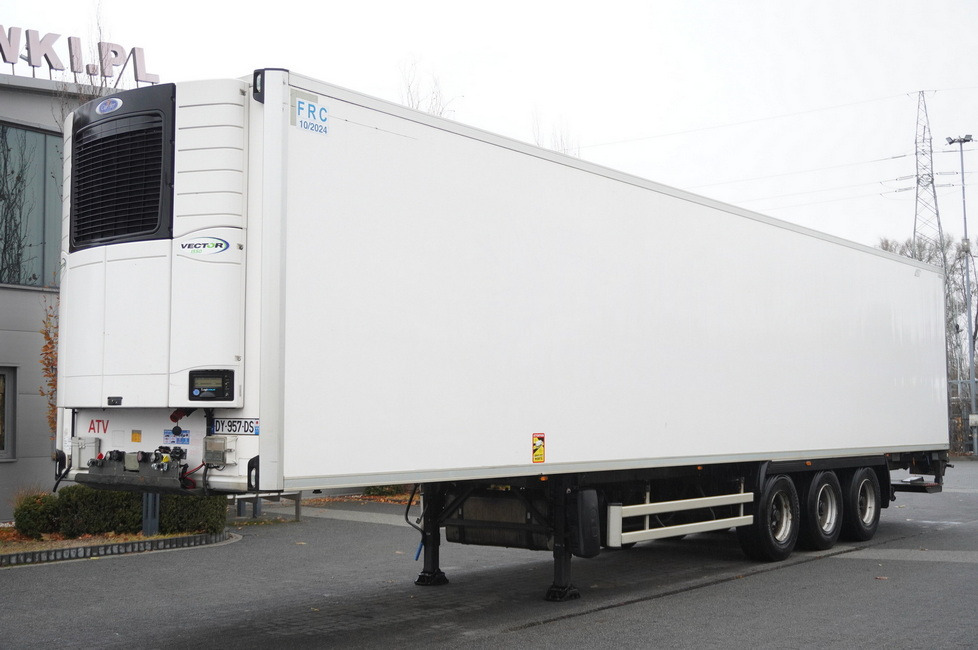LAMBERET refrigerated semi-trailer / Carrier Vector 1550 unit - Refrižeratorius puspriekabė: foto 2 LAMBERET refrigerated semi-trailer / Carrier Vector 1550 unit - Refrižeratorius puspriekabė: foto 2