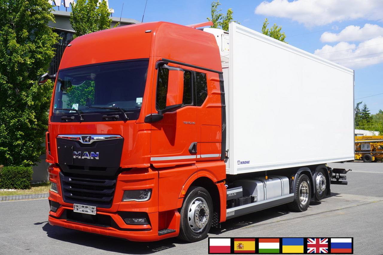 MAN MAN TGX 26.510 / 2022 / NEW Krone bitemperature refrigerated truck / Carrier Supra 850 MT / 4 units - Refrižeratorius sunkvežimis: foto 1 MAN MAN TGX 26.510 / 2022 / NEW Krone bitemperature refrigerated truck / Carrier Supra 850 MT / 4 units - Refrižeratorius sunkvežimis: foto 1