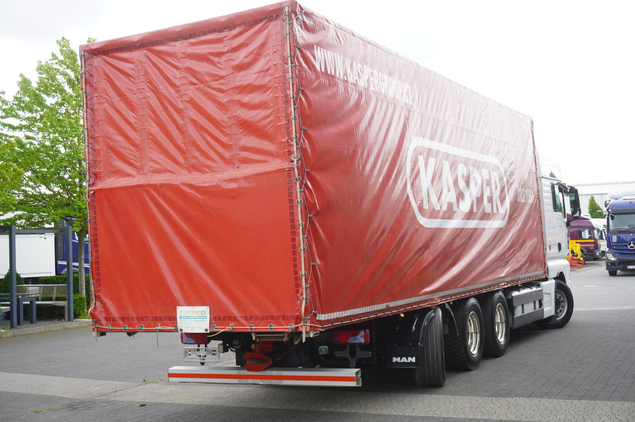 MAN MAN TGX 35.580 E6 8x4 /4 / 23 EPAL tarp superstructure / 4th axle steered - Tentinis sunkvežimis: foto 4 MAN MAN TGX 35.580 E6 8x4 /4 / 23 EPAL tarp superstructure / 4th axle steered - Tentinis sunkvežimis: foto 4