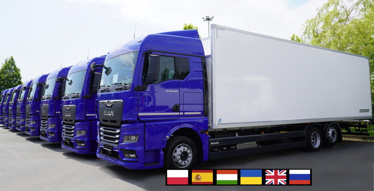 MAN New MAN TGX 26.400 / NEW IGLOOCAR refrigerator 23 pallets / 6×2 / 2024 / 10 units - Furgonas sunkvežimis: foto 1 MAN New MAN TGX 26.400 / NEW IGLOOCAR refrigerator 23 pallets / 6×2 / 2024 / 10 units - Furgonas sunkvežimis: foto 1