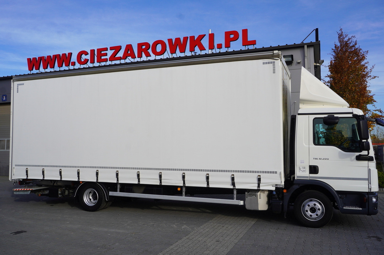 MAN TGL 12.220 / Curtainsider 19 EPAL / 140 tho. km - Tentinis sunkvežimis: foto 3 MAN TGL 12.220 / Curtainsider 19 EPAL / 140 tho. km - Tentinis sunkvežimis: foto 3