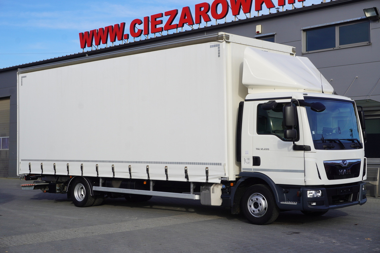 MAN TGL 12.220 / Curtainsider 19 EPAL / 140 tho. km - Tentinis sunkvežimis: foto 2 MAN TGL 12.220 / Curtainsider 19 EPAL / 140 tho. km - Tentinis sunkvežimis: foto 2