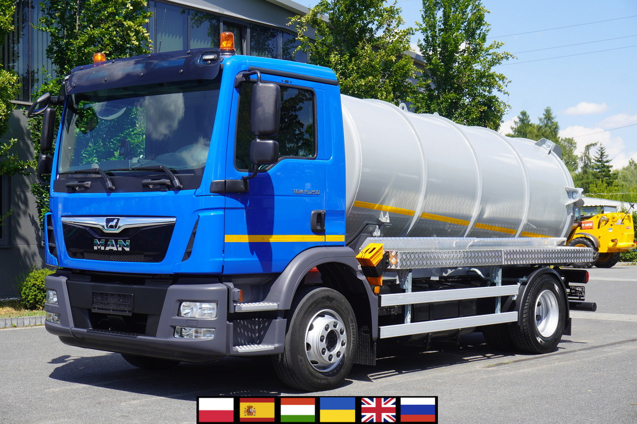 MAN TGM 15.250 / NEW septic tank (07/2025) superstructure 8000 l / 160 tho. km - Srutovežis: foto 1 MAN TGM 15.250 / NEW septic tank (07/2025) superstructure 8000 l / 160 tho. km - Srutovežis: foto 1