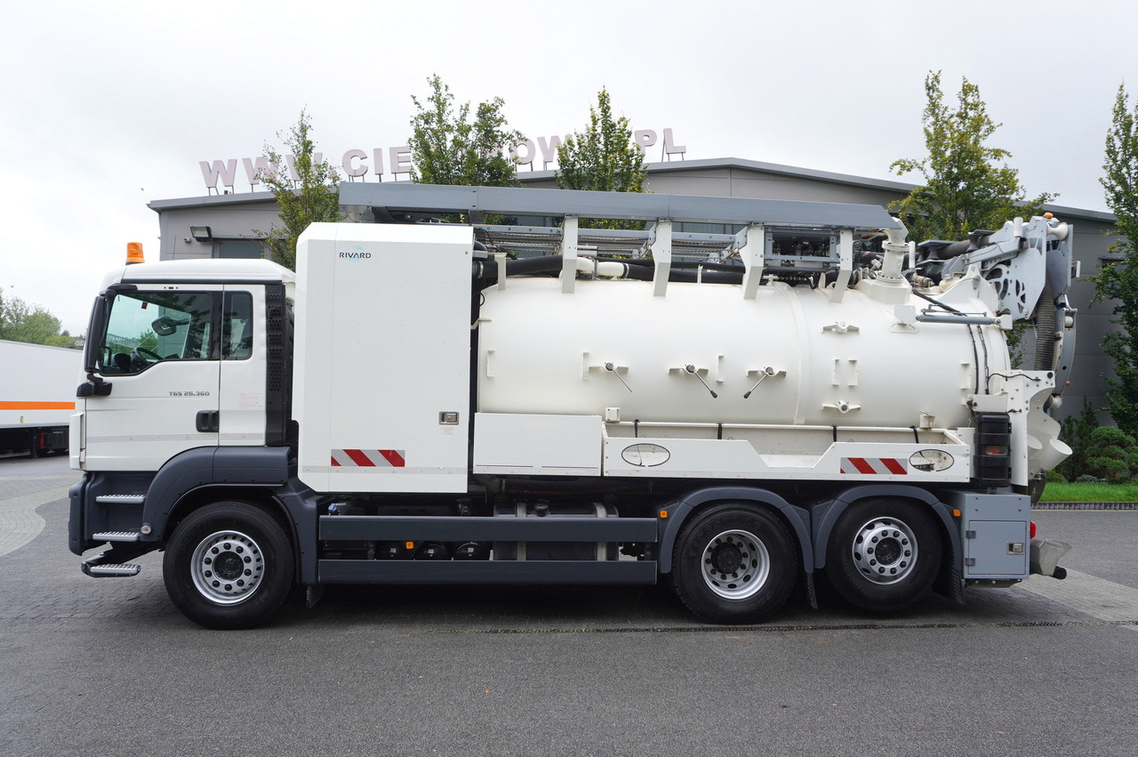 MAN TGS 26.360 E6 / RIVARD sewage cleaner 18 m3 / 90 tho. km / steering axle / 2 units - Asenizatorius: foto 3 MAN TGS 26.360 E6 / RIVARD sewage cleaner 18 m3 / 90 tho. km / steering axle / 2 units - Asenizatorius: foto 3