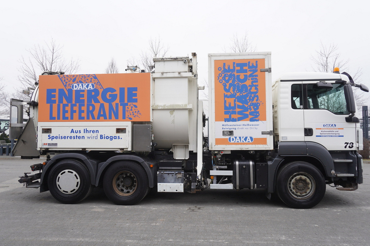 MAN TGS 26.360 / Holzmann Fahrzeugbau HBS 28/120.00 kitchen waste vehicle / Euro 5 - Šiukšliavežis: foto 5 MAN TGS 26.360 / Holzmann Fahrzeugbau HBS 28/120.00 kitchen waste vehicle / Euro 5 - Šiukšliavežis: foto 5