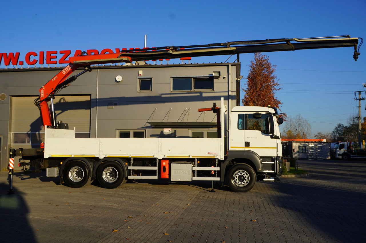 MAN TGS 26.420 E6 6x4 / Fassi F215A crane / 360 MTH! / 5.6 t capacity / 12.7 m reach / 170 tho. km! - Sunkvežimis su kranu: foto 4 MAN TGS 26.420 E6 6x4 / Fassi F215A crane / 360 MTH! / 5.6 t capacity / 12.7 m reach / 170 tho. km! - Sunkvežimis su kranu: foto 4