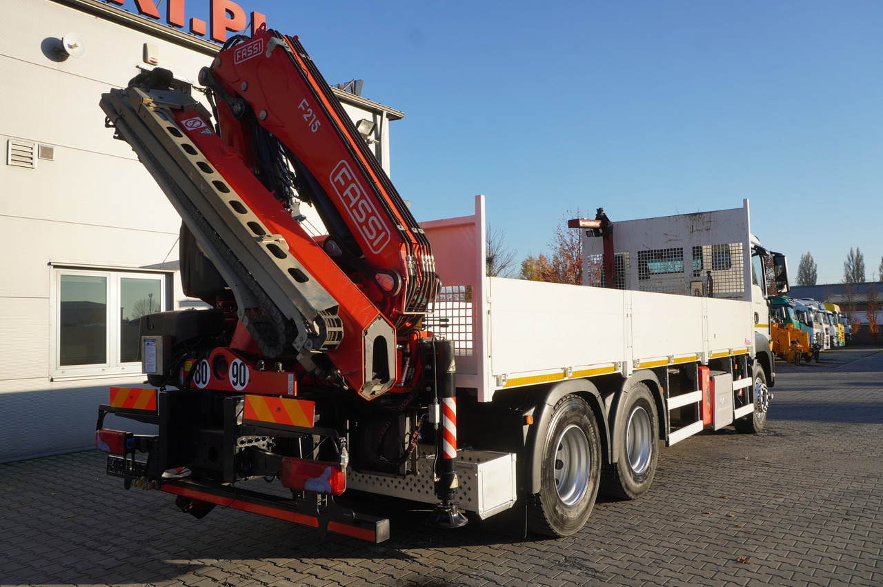MAN TGS 26.420 E6 6x4 / Fassi F215A crane / 360 MTH! / 5.6 t capacity / 12.7 m reach / 170 tho. km! - Platforminis/ Bortinis sunkvežimis, Sunkvežimis su kranu: foto 5 MAN TGS 26.420 E6 6x4 / Fassi F215A crane / 360 MTH! / 5.6 t capacity / 12.7 m reach / 170 tho. km! - Platforminis/ Bortinis sunkvežimis, Sunkvežimis su kranu: foto 5