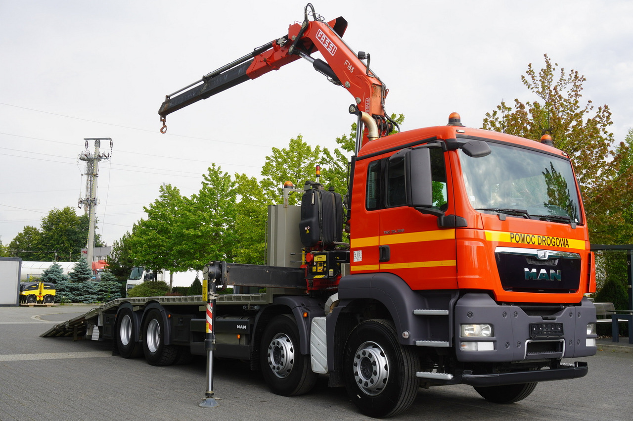 MAN TGS 35.360 E5 8x2 / FASSI F165 / 5.4 T cap. / 8.25 m reach - Evakuatorius: foto 2 MAN TGS 35.360 E5 8x2 / FASSI F165 / 5.4 T cap. / 8.25 m reach - Evakuatorius: foto 2