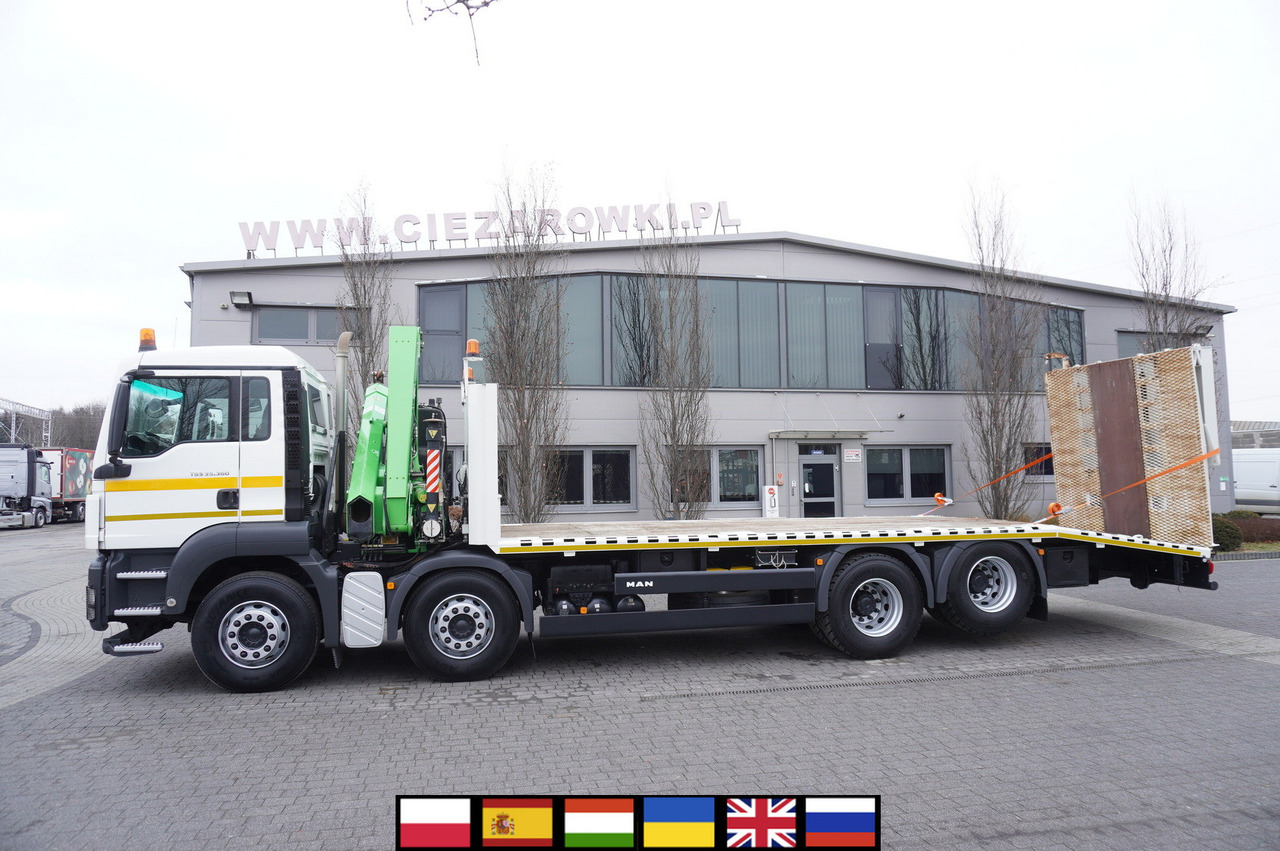 MAN TGS 35.360 E5 8x2 / HDS HIAB XS 166 HIDUO / 6.2 t lifting capacity / 12 m reach - Autovežis sunkvežimis, Sunkvežimis su kranu: foto 1 MAN TGS 35.360 E5 8x2 / HDS HIAB XS 166 HIDUO / 6.2 t lifting capacity / 12 m reach - Autovežis sunkvežimis, Sunkvežimis su kranu: foto 1