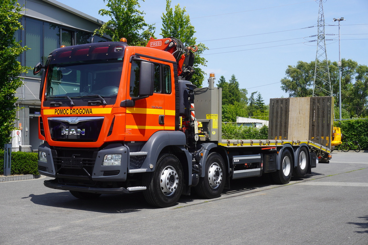 MAN TGS 35.360 E6 8x2 / FASSI F235 crane / 6.5 T cap. / 8.3 m reach - Evakuatorius: foto 3 MAN TGS 35.360 E6 8x2 / FASSI F235 crane / 6.5 T cap. / 8.3 m reach - Evakuatorius: foto 3