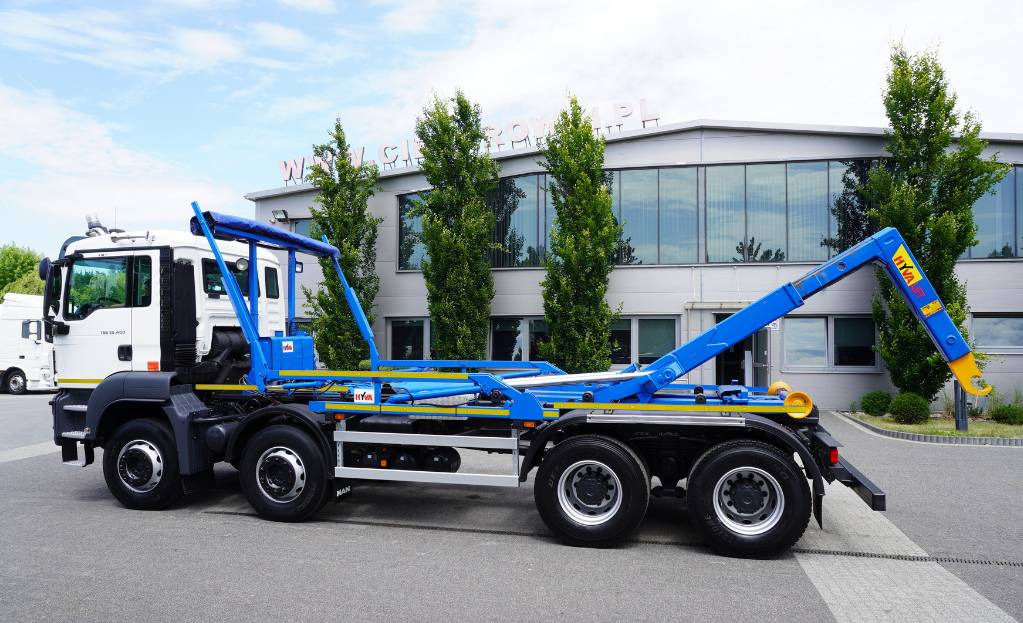 MAN TGS 35.400 8×4 HYVA LIFT 32.56 SE hooklift - Hook-lift sunkvežimis: foto 3 MAN TGS 35.400 8×4 HYVA LIFT 32.56 SE hooklift - Hook-lift sunkvežimis: foto 3