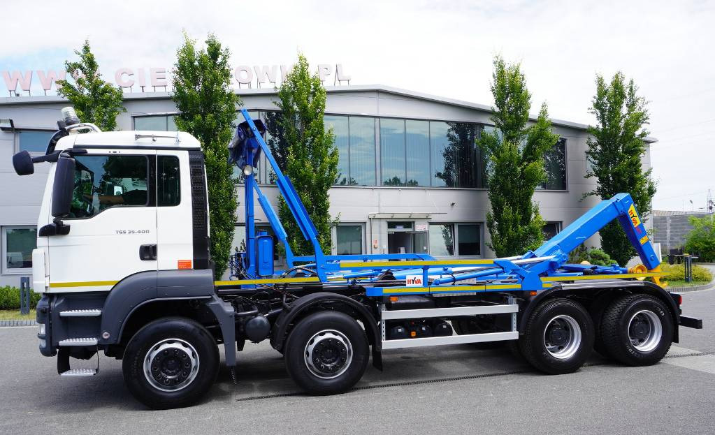 MAN TGS 35.400 8×4 HYVA LIFT 32.56 SE hooklift - Hook-lift sunkvežimis: foto 2 MAN TGS 35.400 8×4 HYVA LIFT 32.56 SE hooklift - Hook-lift sunkvežimis: foto 2