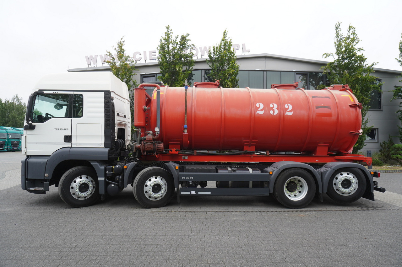 MAN TGS 35.420 8×2 / NEW septic barrel 13000 L / 3 steered axles - Srutovežis: foto 2 MAN TGS 35.420 8×2 / NEW septic barrel 13000 L / 3 steered axles - Srutovežis: foto 2