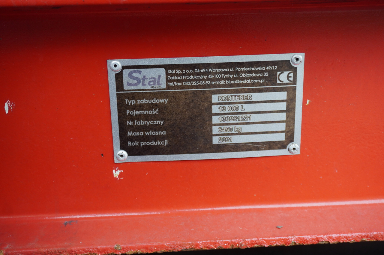 Srutovežis MAN TGS 35.420 8×2 / NEW septic barrel 13000 L / 3 steered axles: foto 9