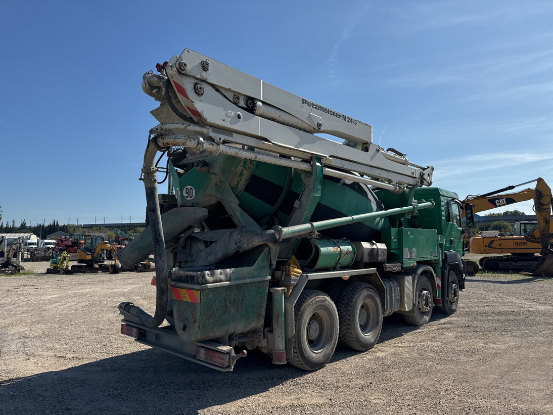 MAN TGS 35.480 8x4 Concrete Mixer Pump truck / Putzmeister M24-3 / 1600 MTH! - Betonvežis: foto 3 MAN TGS 35.480 8x4 Concrete Mixer Pump truck / Putzmeister M24-3 / 1600 MTH! - Betonvežis: foto 3