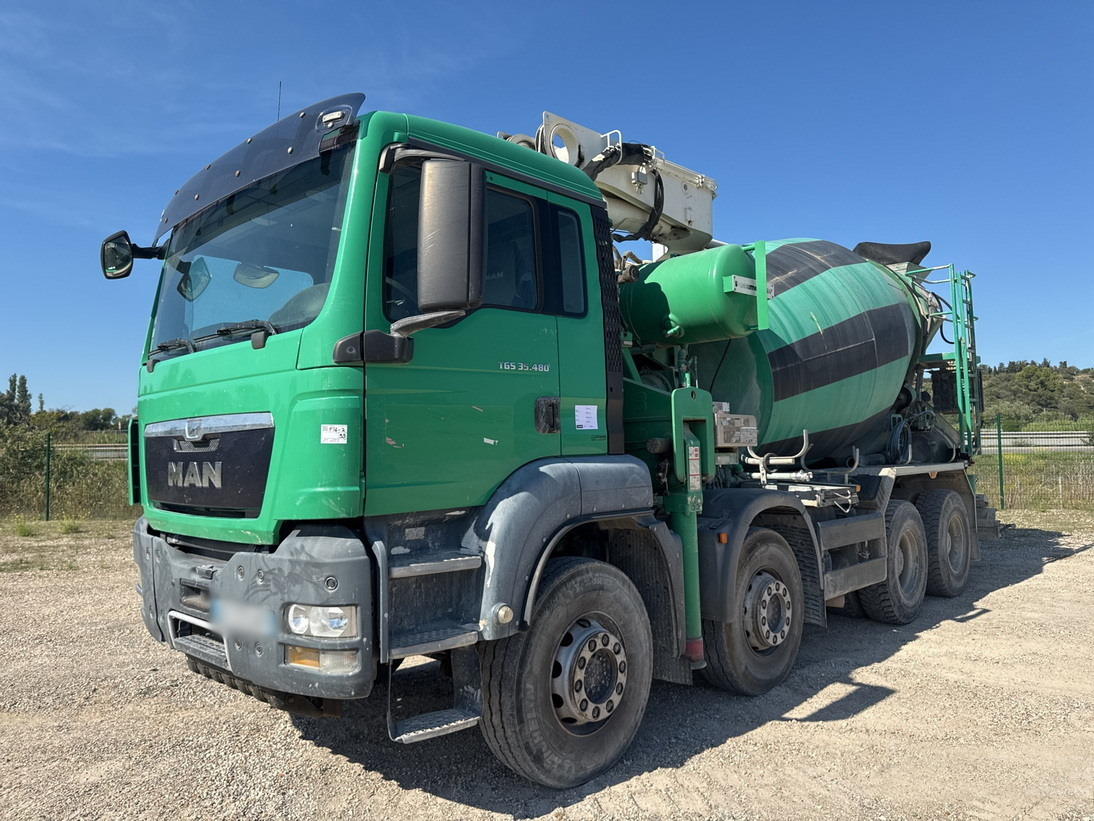 MAN TGS 35.480 8x4 Concrete Mixer Pump truck / Putzmeister M24-3 / 1600 MTH! - Betono siurblys: foto 2 MAN TGS 35.480 8x4 Concrete Mixer Pump truck / Putzmeister M24-3 / 1600 MTH! - Betono siurblys: foto 2