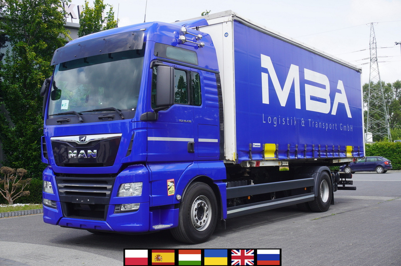MAN TGX 18.430 / Curtainsider 19 EPAL / Sleeper cab / 2021 / 4 units - Tentinis sunkvežimis: foto 1 MAN TGX 18.430 / Curtainsider 19 EPAL / Sleeper cab / 2021 / 4 units - Tentinis sunkvežimis: foto 1
