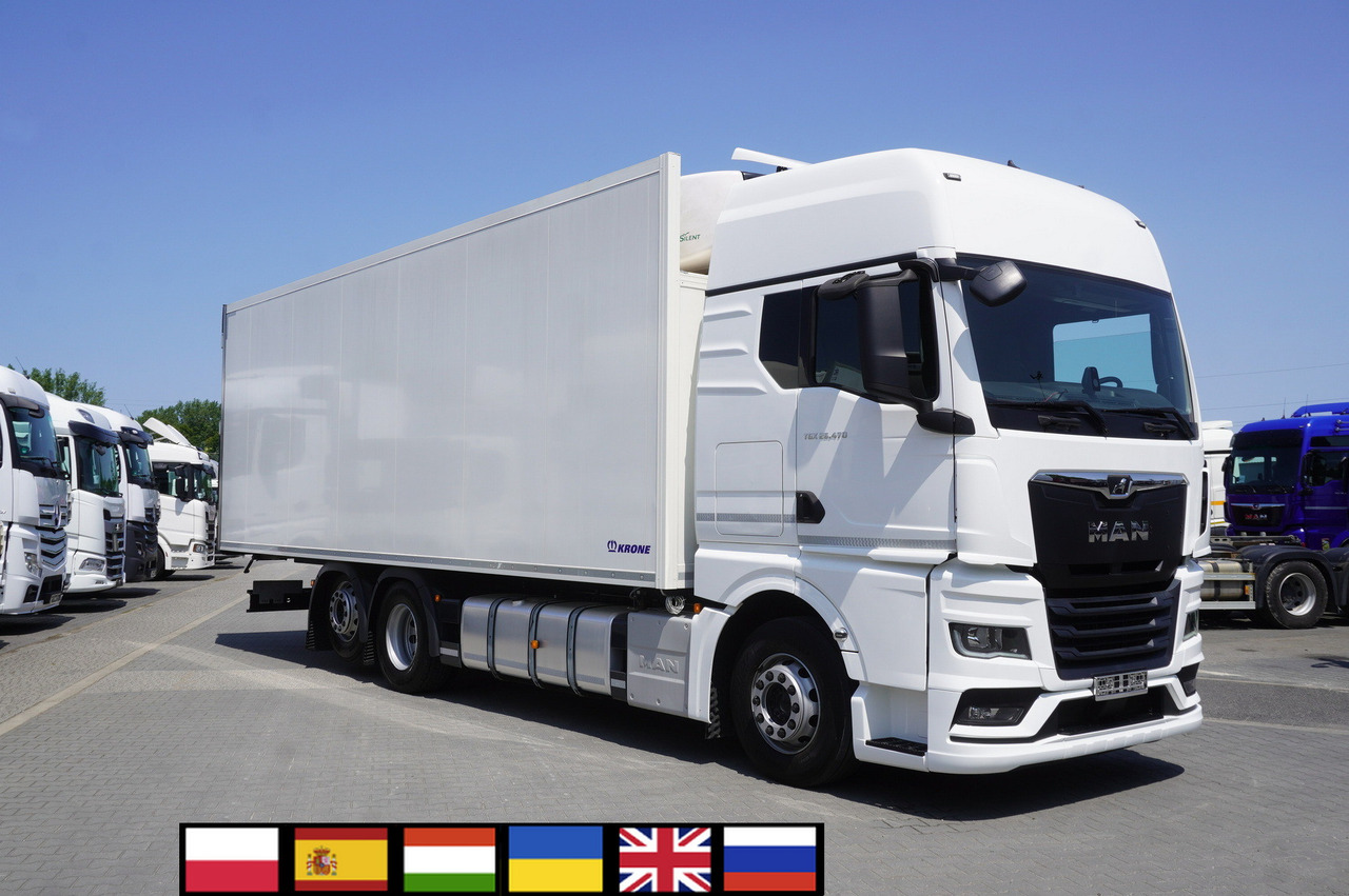 MAN TGX 26.470 / 2022 / Krone Refrigerator 40 EPAL Multitemp Dopplestock / Carrier Supra 950 MT - Refrižeratorius sunkvežimis: foto 1 MAN TGX 26.470 / 2022 / Krone Refrigerator 40 EPAL Multitemp Dopplestock / Carrier Supra 950 MT - Refrižeratorius sunkvežimis: foto 1