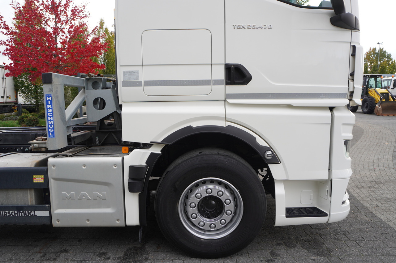 Savivartis sunkvežimis MAN TGX 26.470 6x2 COINTAINERKIPPER HYVA HIRMSCHLING / 200 tho. km!: foto 16