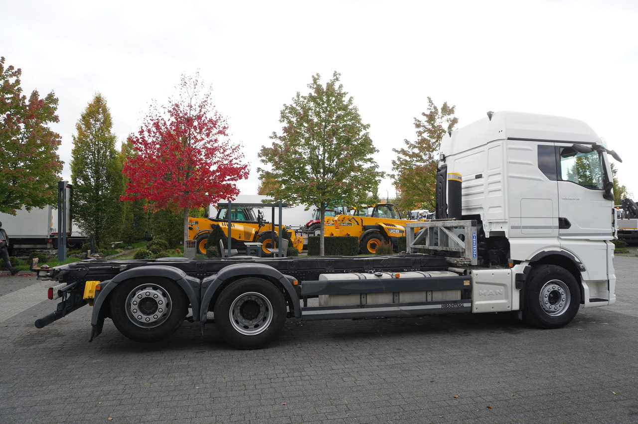 Savivartis sunkvežimis MAN TGX 26.470 6x2 COINTAINERKIPPER HYVA HIRMSCHLING / 200 tho. km!: foto 9