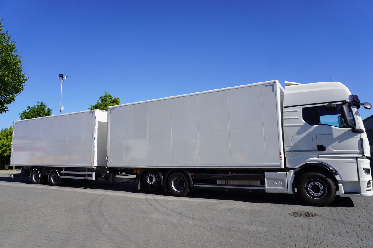 MAN TGX 26.480 6×2-2 LL CH NEW / 19 EPAL box / New Wecon walkthrough box trailer 19 EPAL / 2025.06 !!! - Furgonas sunkvežimis: foto 2 MAN TGX 26.480 6×2-2 LL CH NEW / 19 EPAL box / New Wecon walkthrough box trailer 19 EPAL / 2025.06 !!! - Furgonas sunkvežimis: foto 2