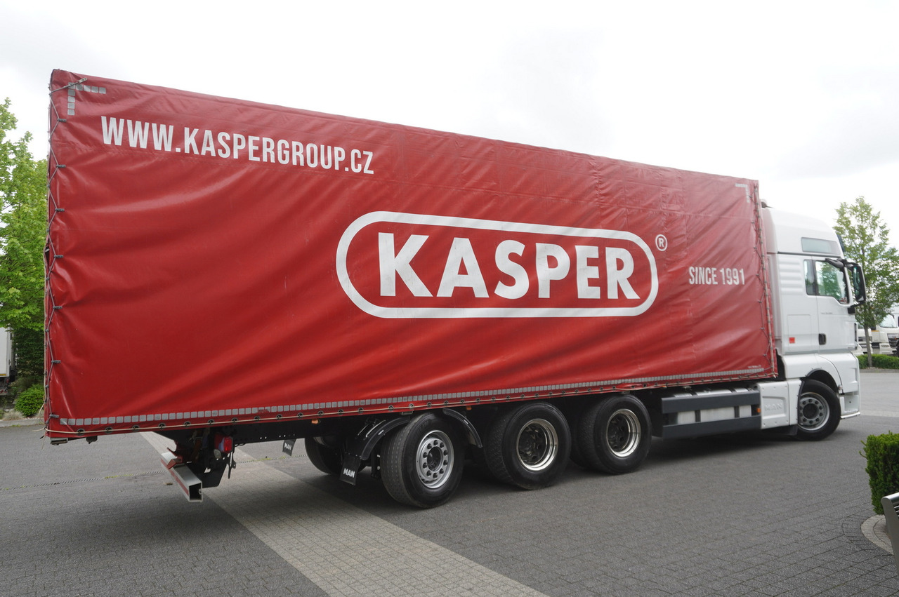 MAN TGX 35.580 E6 8x4 /4 / 23 EPAL tarp superstructure / 4th axle steered - Tentinis sunkvežimis: foto 5 MAN TGX 35.580 E6 8x4 /4 / 23 EPAL tarp superstructure / 4th axle steered - Tentinis sunkvežimis: foto 5