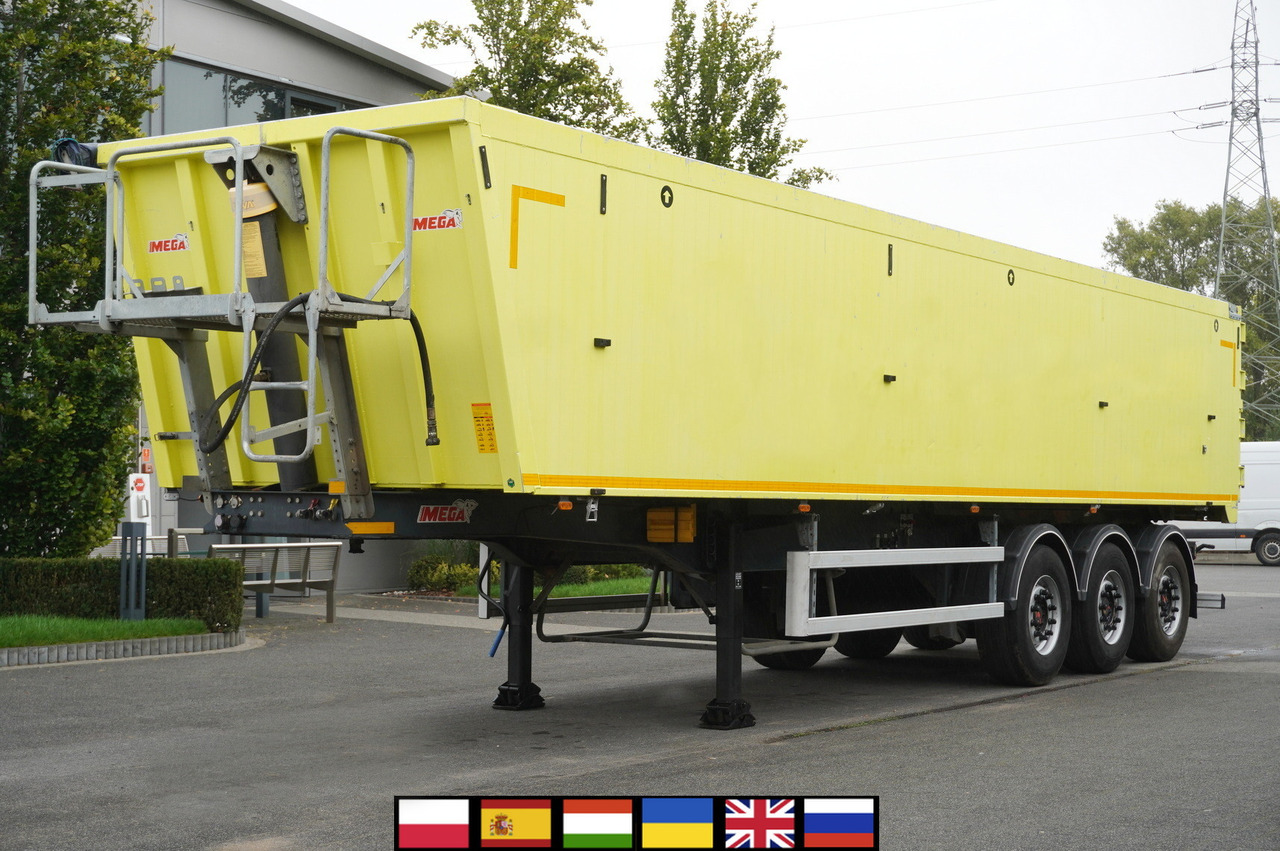 MEGA tipper semi-trailer 46 m3 / 2 units - Savivartis puspriekabė: foto 1 MEGA tipper semi-trailer 46 m3 / 2 units - Savivartis puspriekabė: foto 1