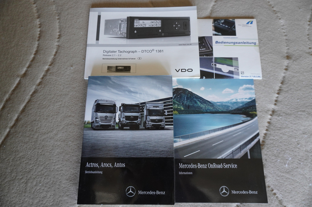 Savivartis sunkvežimis MERCEDES-BENZ Actros 1840 / New 3-side tipper 10 EPAL / Diff. lock / Load cap 10 t: foto 29