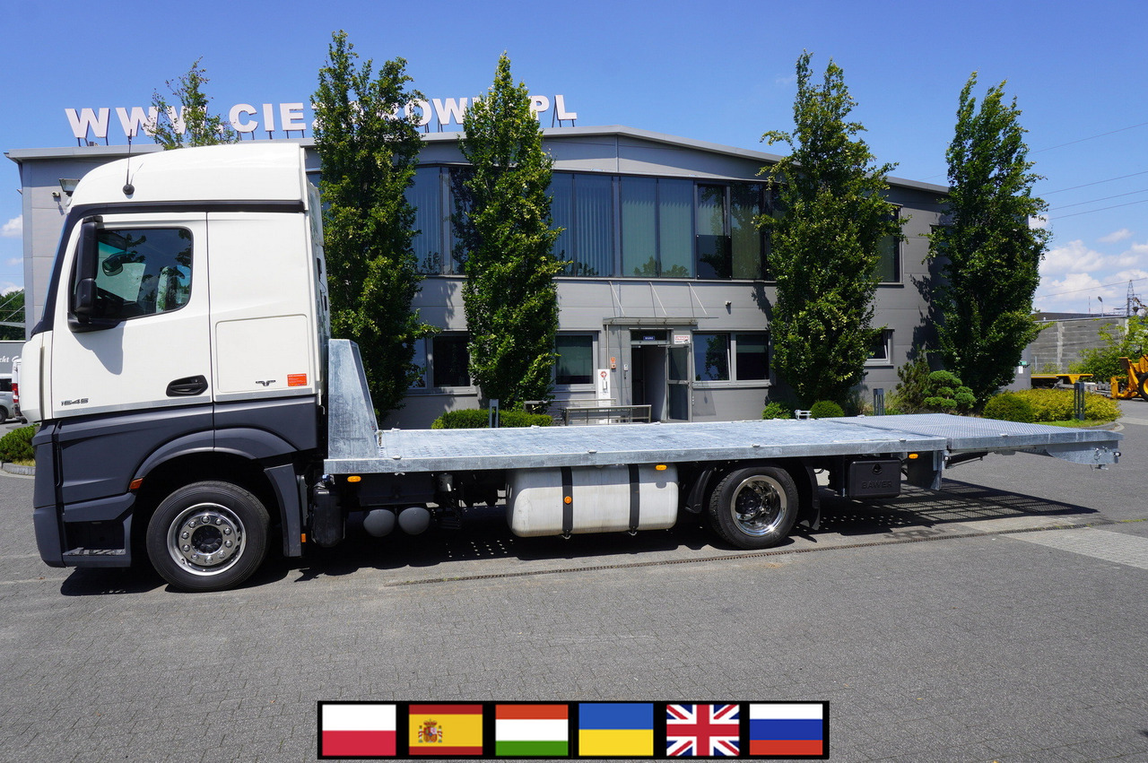 MERCEDES-BENZ Actros 1845 4×2 E6 / NEW tow truck platform 8.3 m / Sleeper cab - Evakuatorius: foto 1 MERCEDES-BENZ Actros 1845 4×2 E6 / NEW tow truck platform 8.3 m / Sleeper cab - Evakuatorius: foto 1