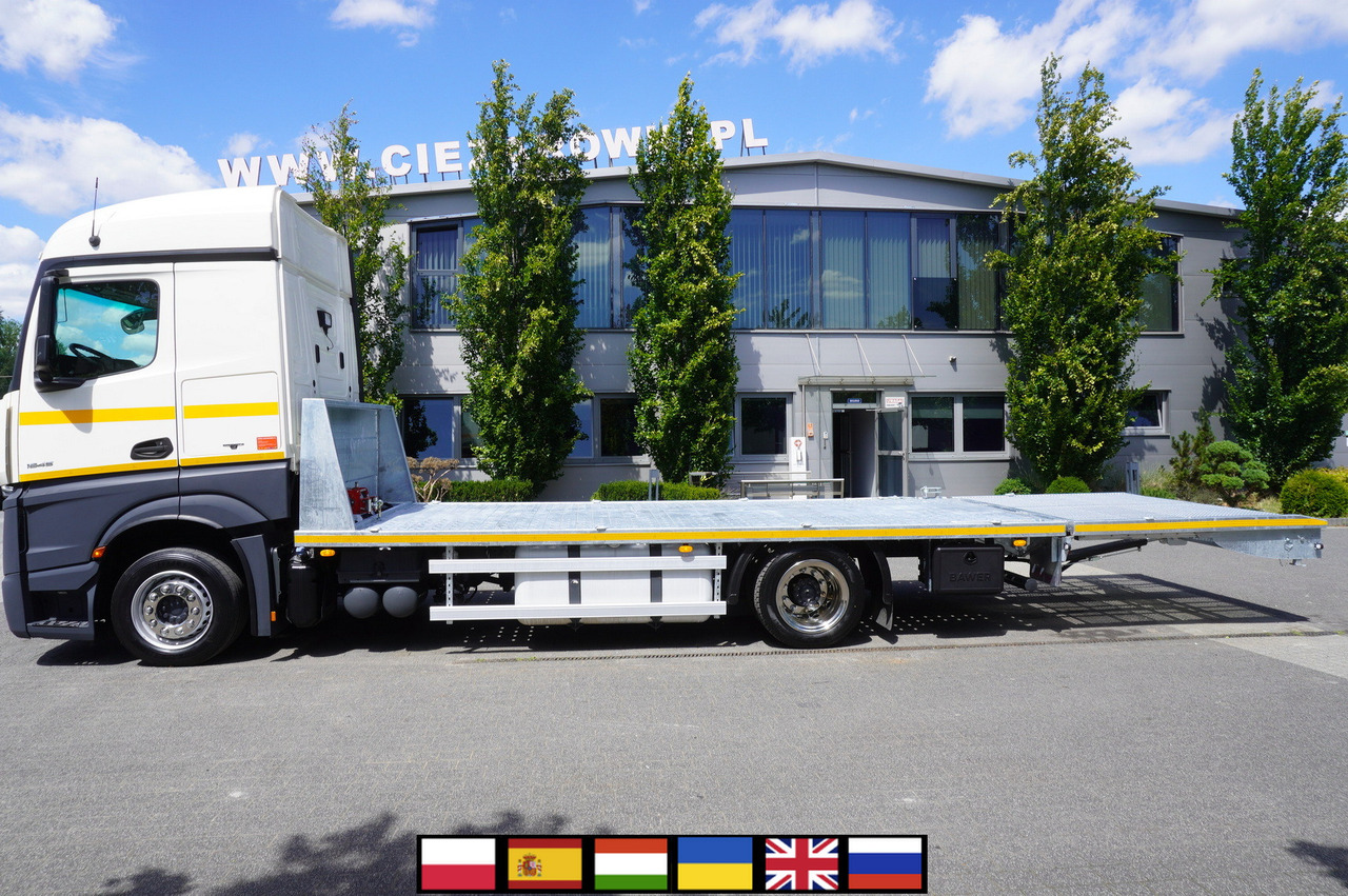 MERCEDES-BENZ Actros 1845 4×2 E6 / NEW tow truck platform 8.3 m / Sleeper cab - Autovežis sunkvežimis: foto 1 MERCEDES-BENZ Actros 1845 4×2 E6 / NEW tow truck platform 8.3 m / Sleeper cab - Autovežis sunkvežimis: foto 1