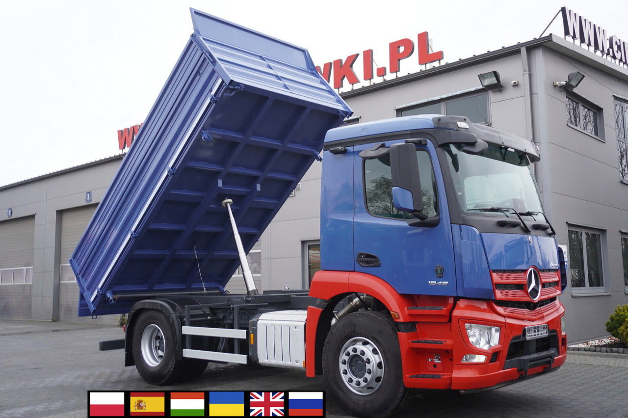 MERCEDES-BENZ Actros 1846 4×2 / NEW 3-sided tipper / 10 t load cap / Diff. lock - Savivartis sunkvežimis: foto 1 MERCEDES-BENZ Actros 1846 4×2 / NEW 3-sided tipper / 10 t load cap / Diff. lock - Savivartis sunkvežimis: foto 1