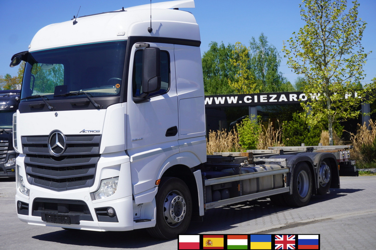 MERCEDES-BENZ Actros 2545 6×2 MP5 / Full ADR / BDF - Konteineris-vežimus/ Sukeisti kūną sunkvežimis: foto 1 MERCEDES-BENZ Actros 2545 6×2 MP5 / Full ADR / BDF - Konteineris-vežimus/ Sukeisti kūną sunkvežimis: foto 1