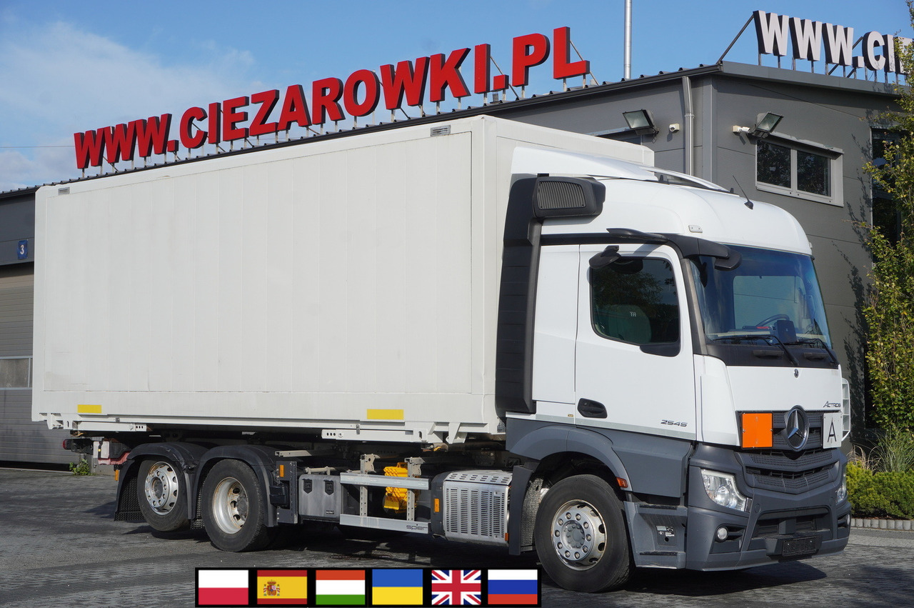 MERCEDES-BENZ Actros 2545 MP5 / KRONE 18 EPAL box body / ADR AT - Furgonas sunkvežimis: foto 1 MERCEDES-BENZ Actros 2545 MP5 / KRONE 18 EPAL box body / ADR AT - Furgonas sunkvežimis: foto 1