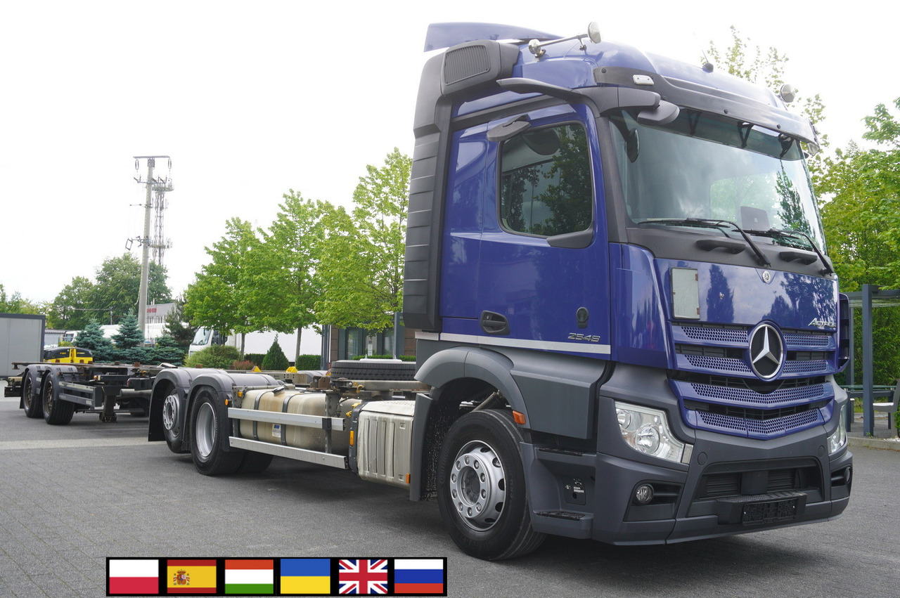 MERCEDES-BENZ Actros 2546 MP5 / BDF / 16.2 T load capacity / trailer BDF Kogel - Konteineris-vežimus/ Sukeisti kūną sunkvežimis: foto 1 MERCEDES-BENZ Actros 2546 MP5 / BDF / 16.2 T load capacity / trailer BDF Kogel - Konteineris-vežimus/ Sukeisti kūną sunkvežimis: foto 1