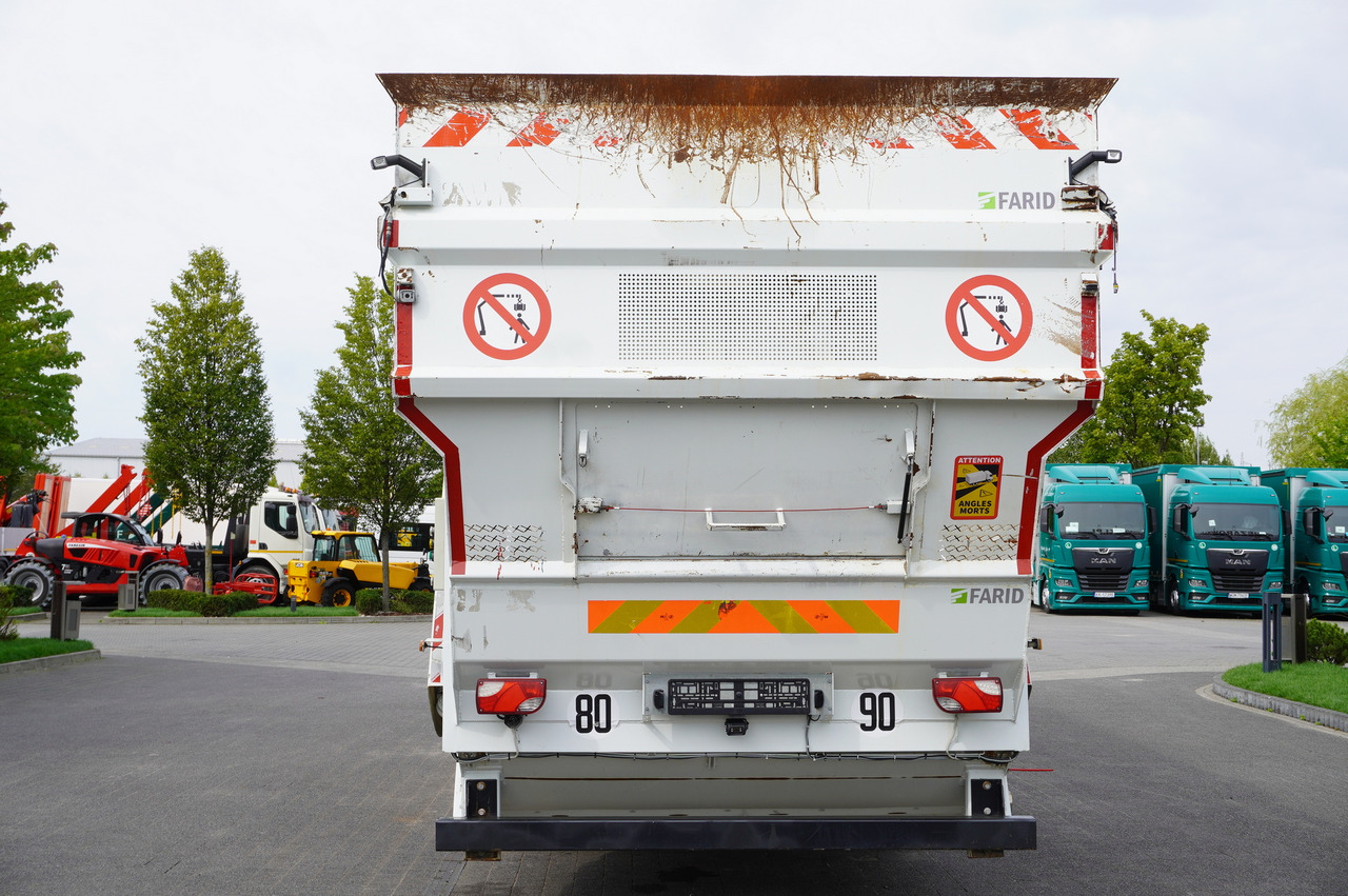 MERCEDES-BENZ Antos 3240 8x2 / Tajfun 5T crane / Farid Industries garbage truck/ 3 steered axles - Sunkvežimis su kranu: foto 5 MERCEDES-BENZ Antos 3240 8x2 / Tajfun 5T crane / Farid Industries garbage truck/ 3 steered axles - Sunkvežimis su kranu: foto 5