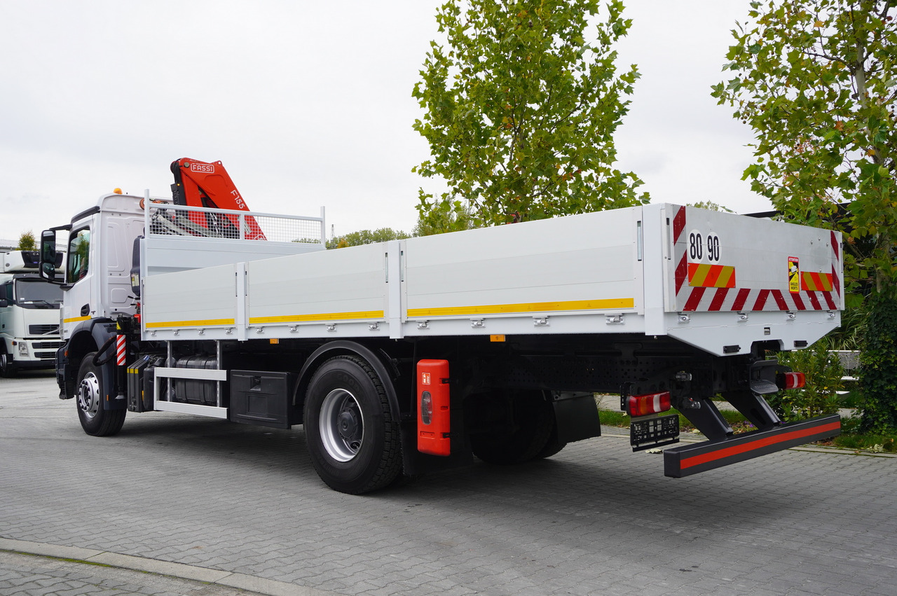 MERCEDES-BENZ Arocs 1830 / Flatbed 16 EPAL / HDS Fassi 155 / Reach 8 m / Load capacity 6160 kg - Platforminis/ Bortinis sunkvežimis, Sunkvežimis su kranu: foto 5 MERCEDES-BENZ Arocs 1830 / Flatbed 16 EPAL / HDS Fassi 155 / Reach 8 m / Load capacity 6160 kg - Platforminis/ Bortinis sunkvežimis, Sunkvežimis su kranu: foto 5