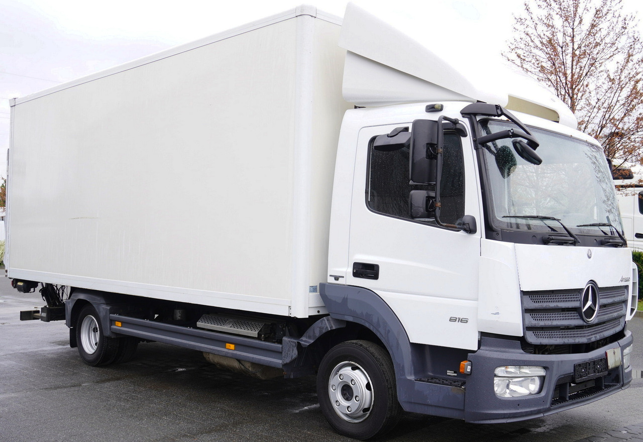 MERCEDES-BENZ Atego 816 E6 4x2 / container / 15 pallets - Furgonas sunkvežimis: foto 1 MERCEDES-BENZ Atego 816 E6 4x2 / container / 15 pallets - Furgonas sunkvežimis: foto 1