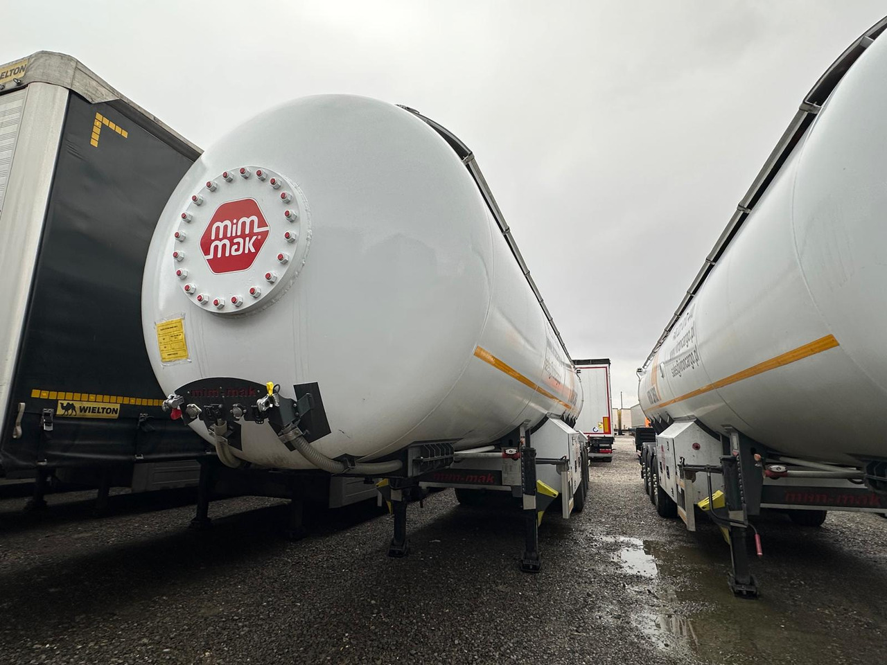 MIMMAK Gas tank semi-trailer MM312 / 2024 / 4 units - Puspriekabė cisterna: foto 4 MIMMAK Gas tank semi-trailer MM312 / 2024 / 4 units - Puspriekabė cisterna: foto 4