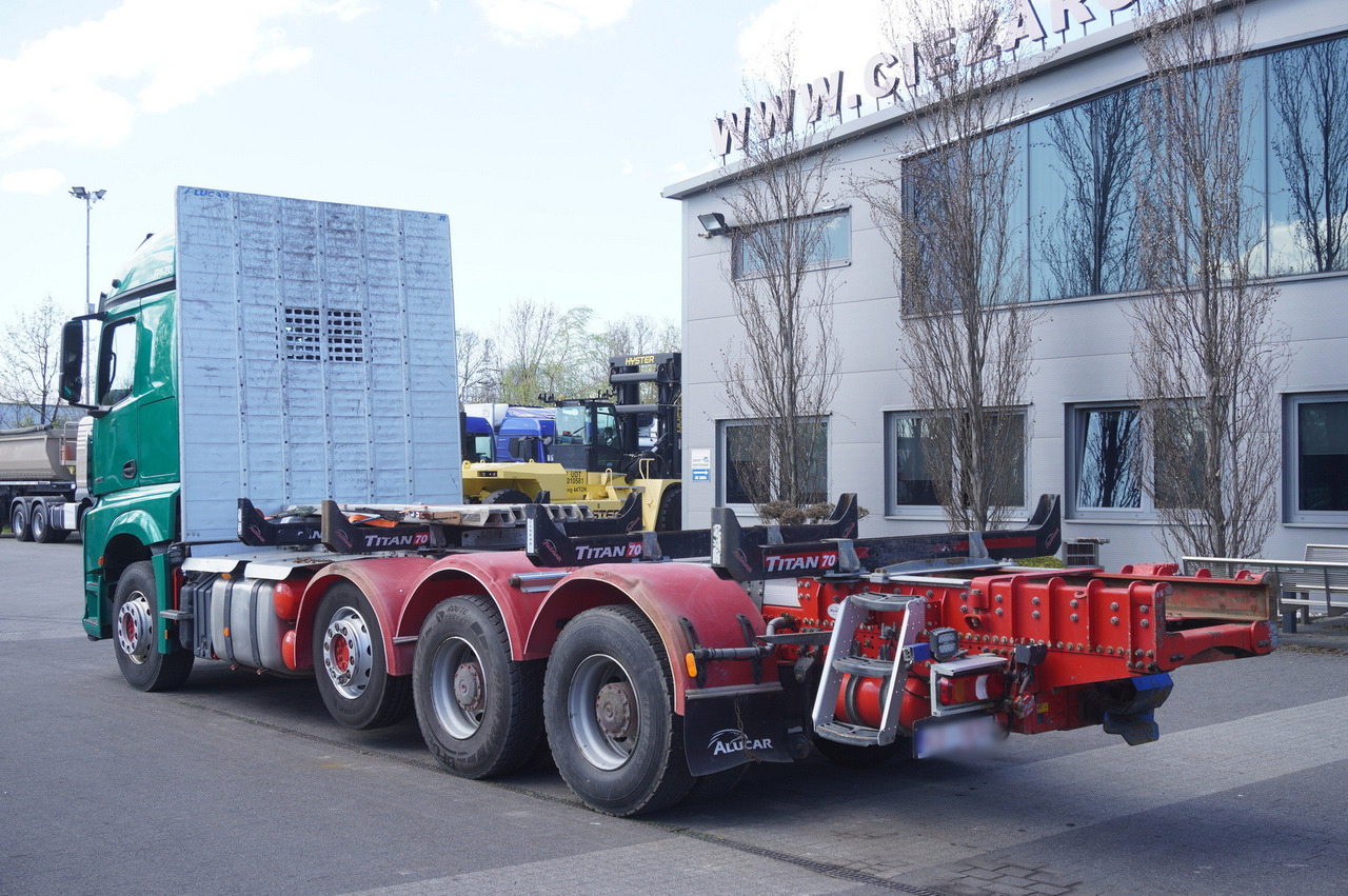 Mercedes-Benz Arocs 3563 8 × 4 / 630 HP / steered axle / Logging superstructure - Miškovežis: foto 5 Mercedes-Benz Arocs 3563 8 × 4 / 630 HP / steered axle / Logging superstructure - Miškovežis: foto 5
