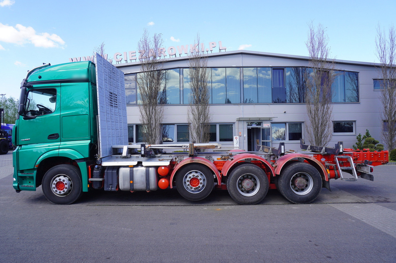 Mercedes-Benz Arocs 3563 8 × 4 / 630 HP / steered axle / Logging superstructure - Sunkvežimis su kranu: foto 4 Mercedes-Benz Arocs 3563 8 × 4 / 630 HP / steered axle / Logging superstructure - Sunkvežimis su kranu: foto 4