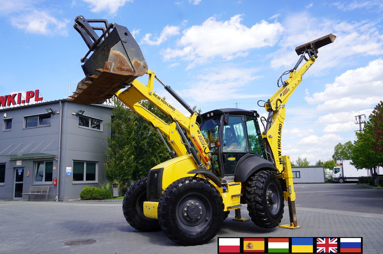 NEW HOLLAND B 115 C backhoe loader / 1000 MTH ! / 2021 - Ekskavatorius-krautuvas: foto 1 NEW HOLLAND B 115 C backhoe loader / 1000 MTH ! / 2021 - Ekskavatorius-krautuvas: foto 1