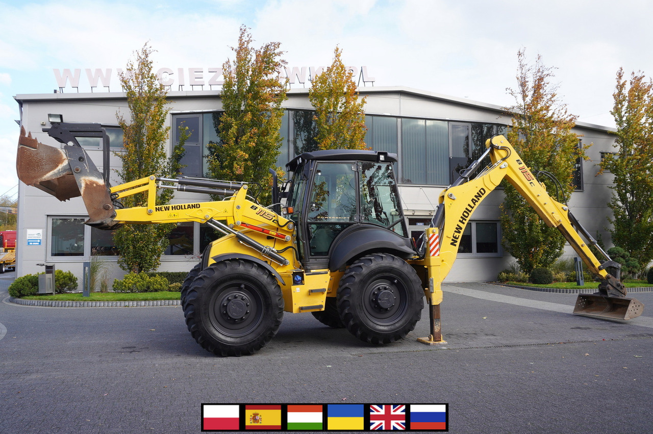 NEW HOLLAND B 115 C backhoe loader / 1000 MTH ! / 2021 - Ekskavatorius-krautuvas: foto 1 NEW HOLLAND B 115 C backhoe loader / 1000 MTH ! / 2021 - Ekskavatorius-krautuvas: foto 1